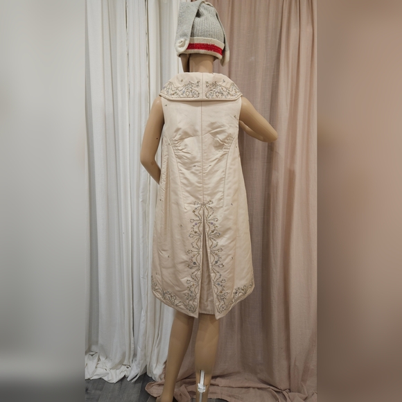 NWOT Rare Vintage Hand-Embroidered Gown/ Dress/ Coat By SHIATZY CHEN - Picture 11 of 16